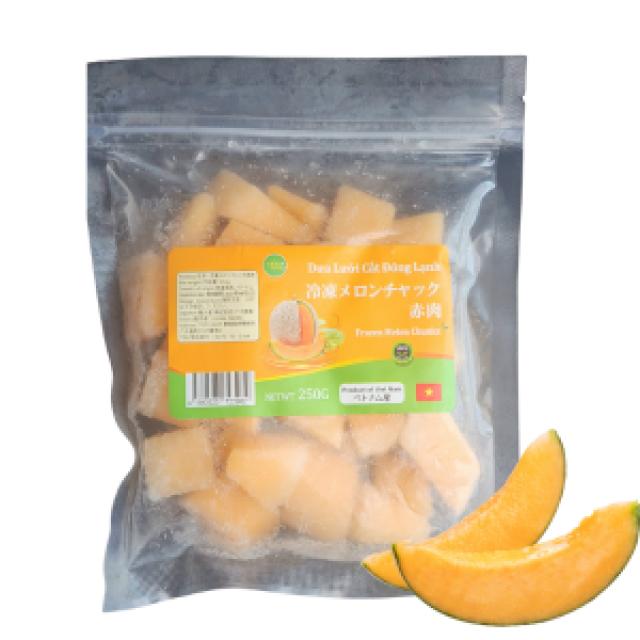 冷凍メロンチャンク赤肉